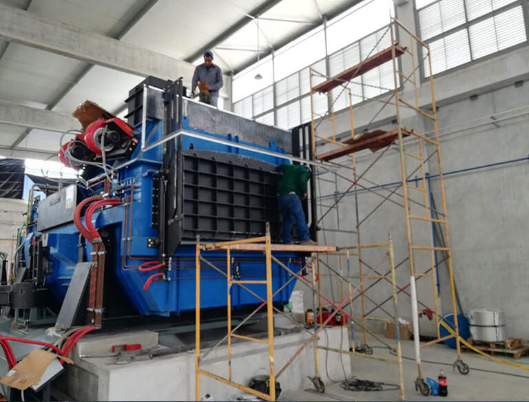 Sistema de chimeneas para horno de fusión para ALDECA — foto 5
