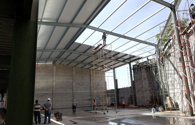 Cubierta y entrepiso de mezanine, World Gym para L&R Ingeniería — foto 5