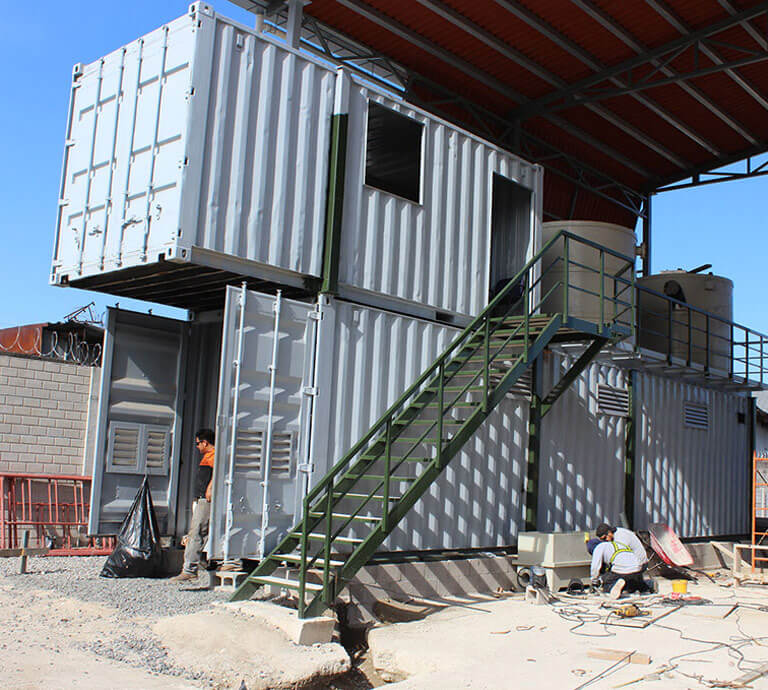 Edificio para planta de tratamiento de aguas residuales para ALDECA — foto 3