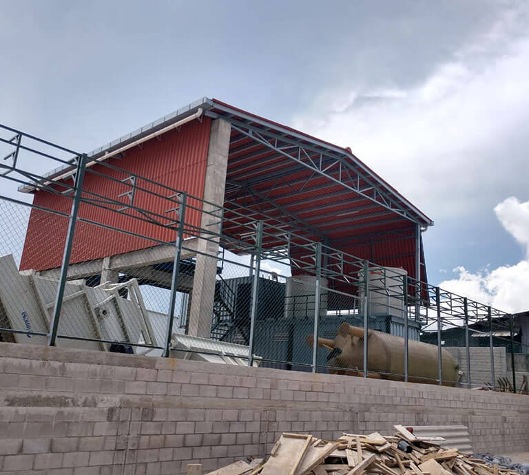 Edificio para planta de tratamiento de aguas residuales para ALDECA — foto 5