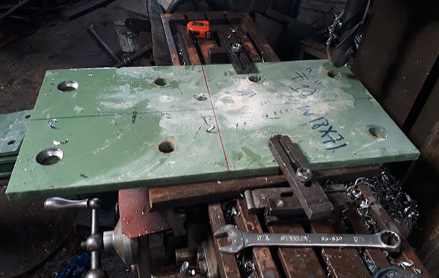 Placas de anclaje fabricados por TM Industrial
