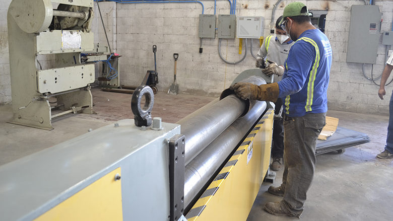 Enrollado de láminas — TM Industrial